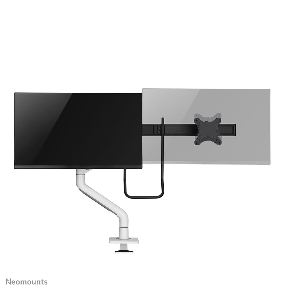 Neomounts DS75S-950WH2 Monitorarm 17-32" - gasveer - Topfix - 180°-stop
